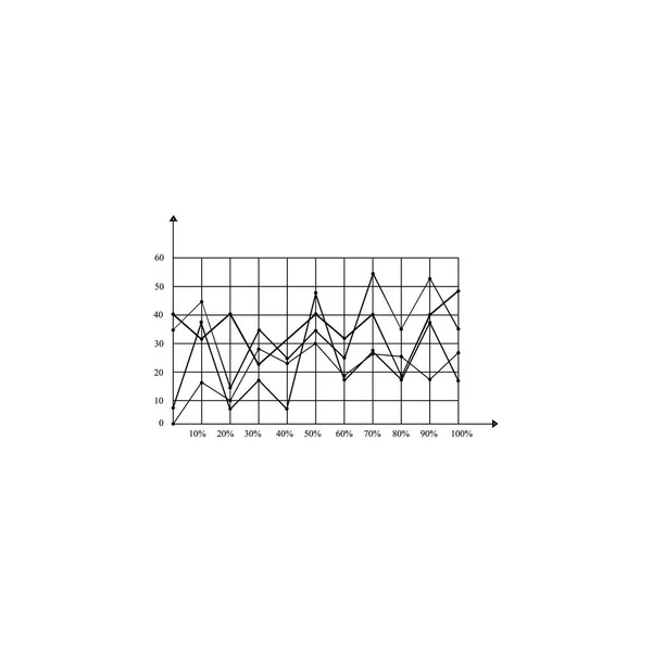 Grafici simbolo del computer — Vettoriale Stock