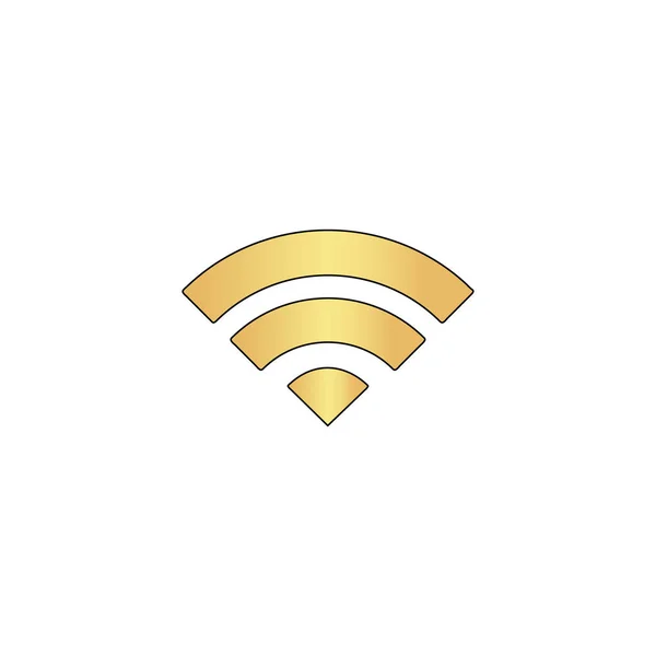 WiFi komputer symbol — Wektor stockowy