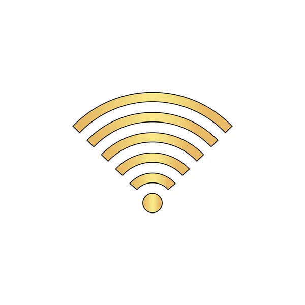 Wireless computer symbol — Stock Vector
