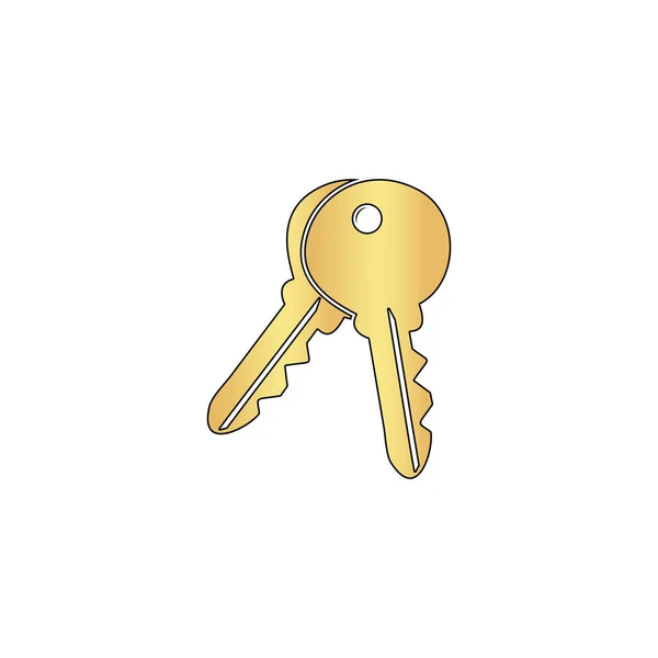 Keys dator symbol — Stock vektor