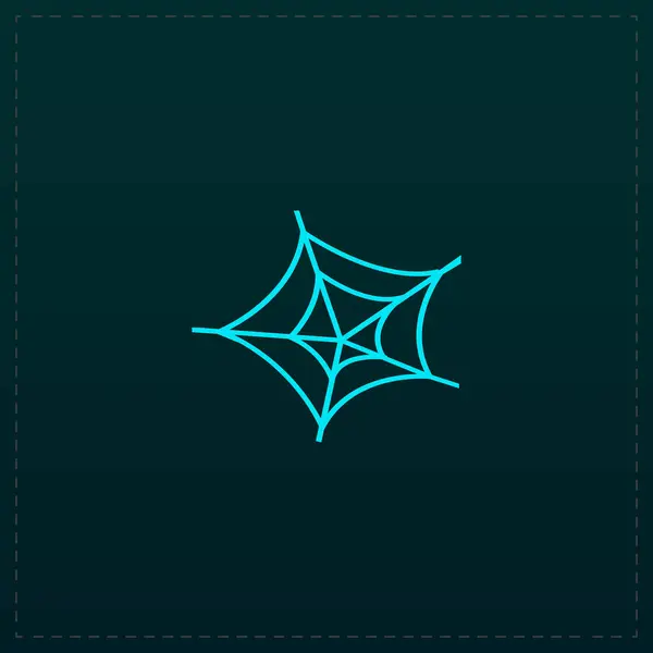 Иконка паутина. Веб-символ . — стоковый вектор