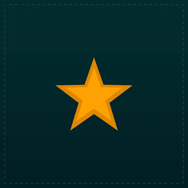 Clasic star - vector icon — Stock Vector