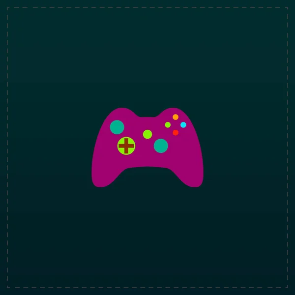 Vektor Gamepad-Symbol — Stockvektor