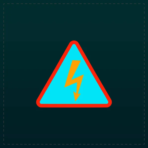 High voltage - Vector illustration — Stock Vector