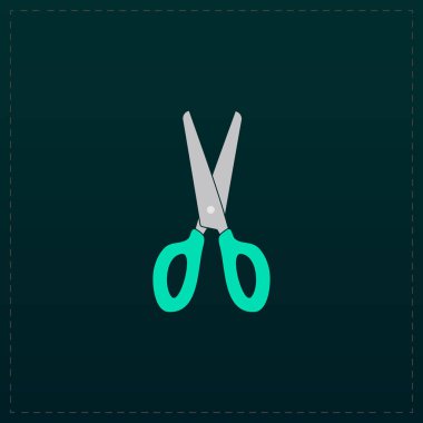 Makas simgesi, işaret ve düğme