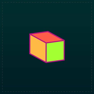 Küpleri düz simgesi