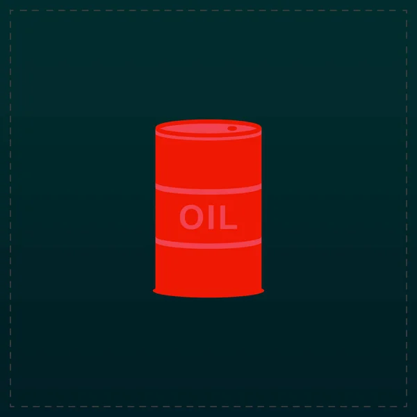 Barris de ícone de óleo — Vetor de Stock