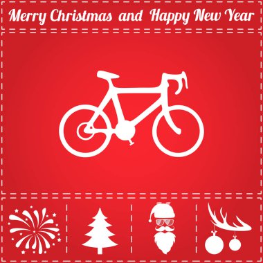 Bisiklet Simgesi Vektörü