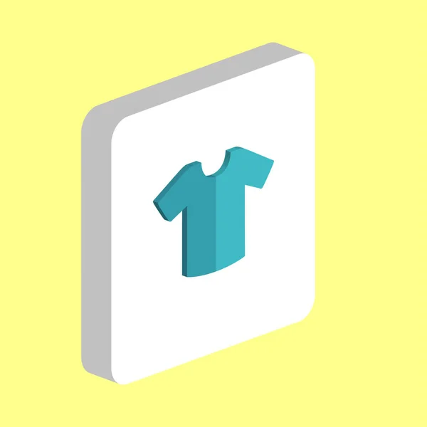 Shirt computer symbol — Stock Vector