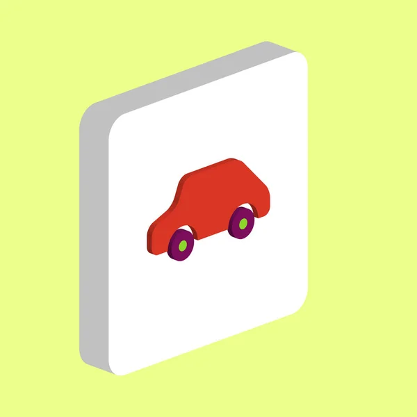 Символ комп'ютера Toy Car — стоковий вектор