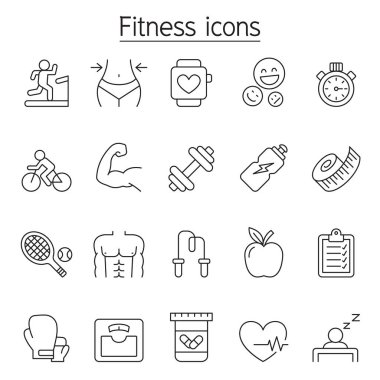 İnce çizgi biçiminde fitness simgesi belirlendi