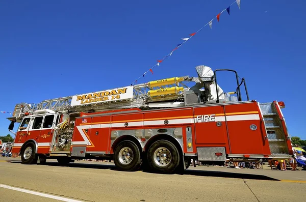 Mandan camion antincendio — Foto Stock