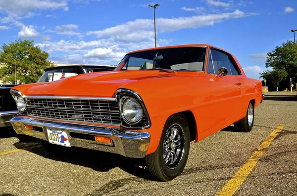 Классический Chevrolet Nova — стоковое фото