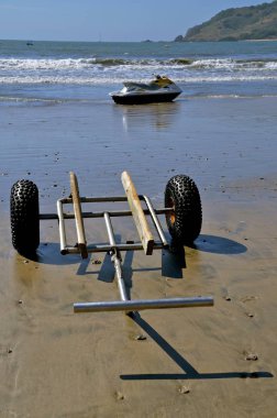 Kayak jet çekme römork