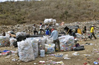 Geri dönüştürülebilir için arama dökümü sakinleri
