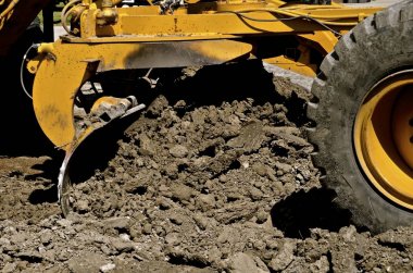 Yol Greyder bıçağı hareketli dünya