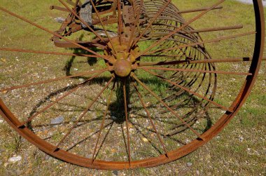 Haying için eski paslı dökümü komisyon