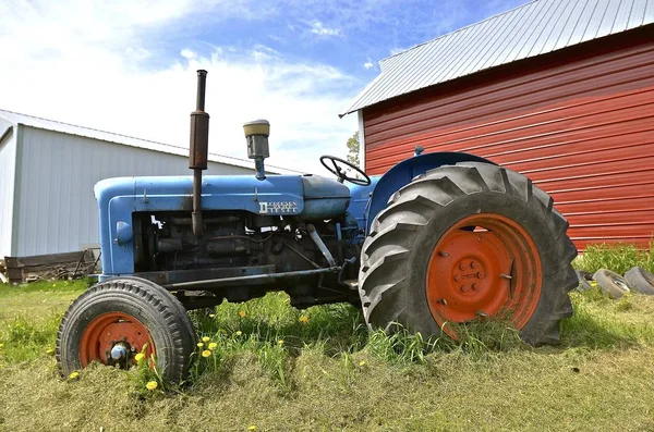 Vecchio trattore Fordson Major — Foto Stock