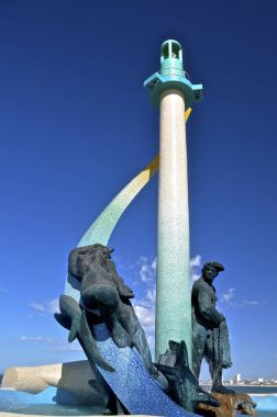 Mazatlan balıkçı heykeli