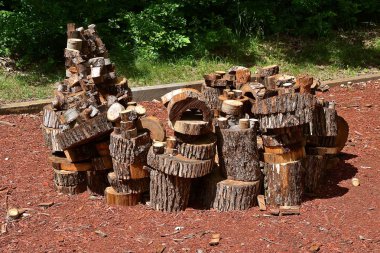 Günlükleri enine bölümlerini yığınları