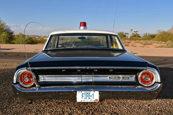 Mesa Αριζόνα Φεβρουαρίου 2018 Σερίφης Του Mayberry Ford Γαλαξίας Αυτοκίνητο — Φωτογραφία Αρχείου