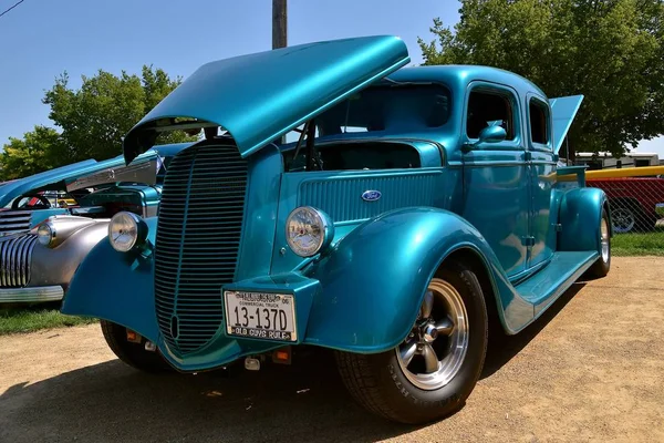 Yankton Dél Dakota 2017 Augusztus Felújított Klasszikus Hot Rod 1937 — Stock Fotó