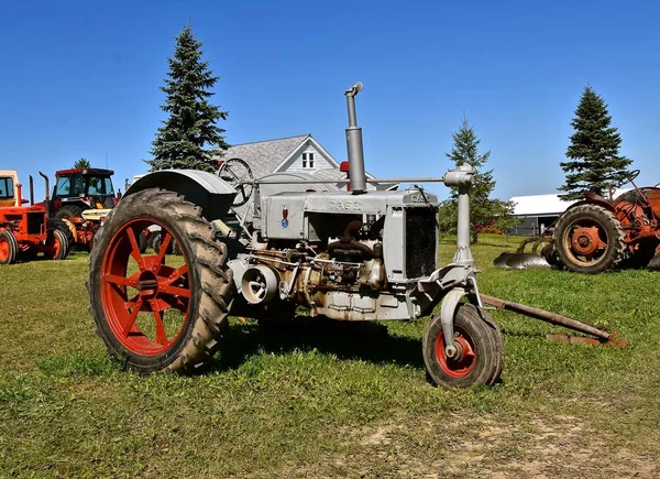 Rollag Minnesota August 2019 Old Restored Case Displayed Annual Wcstr — 스톡 사진