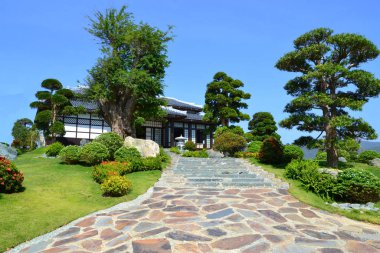 Japon bahçe şehri Vietnam 'a giden yol.