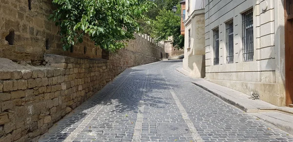 Droga Starym Mieście Baku — Zdjęcie stockowe
