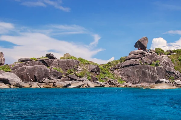 Phuket Islands Similan Islands Spiaggia Sul Mare — Foto Stock