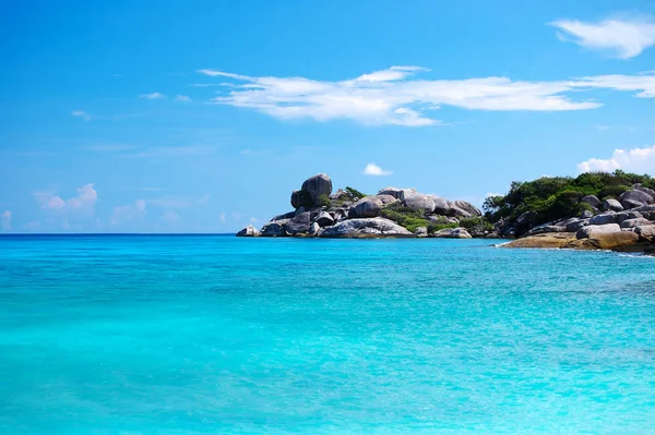 Hermoso Mar Andamán Islas Similan — Foto de Stock