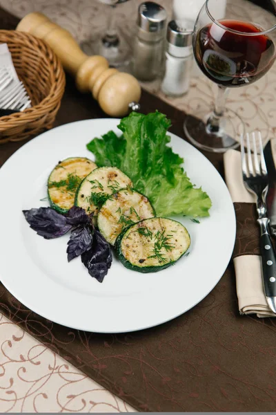 stock image Baked marrow slices