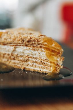 Tatlım shortcrust katman krema pasta