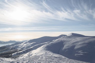 Alp Dağları kar maskeli