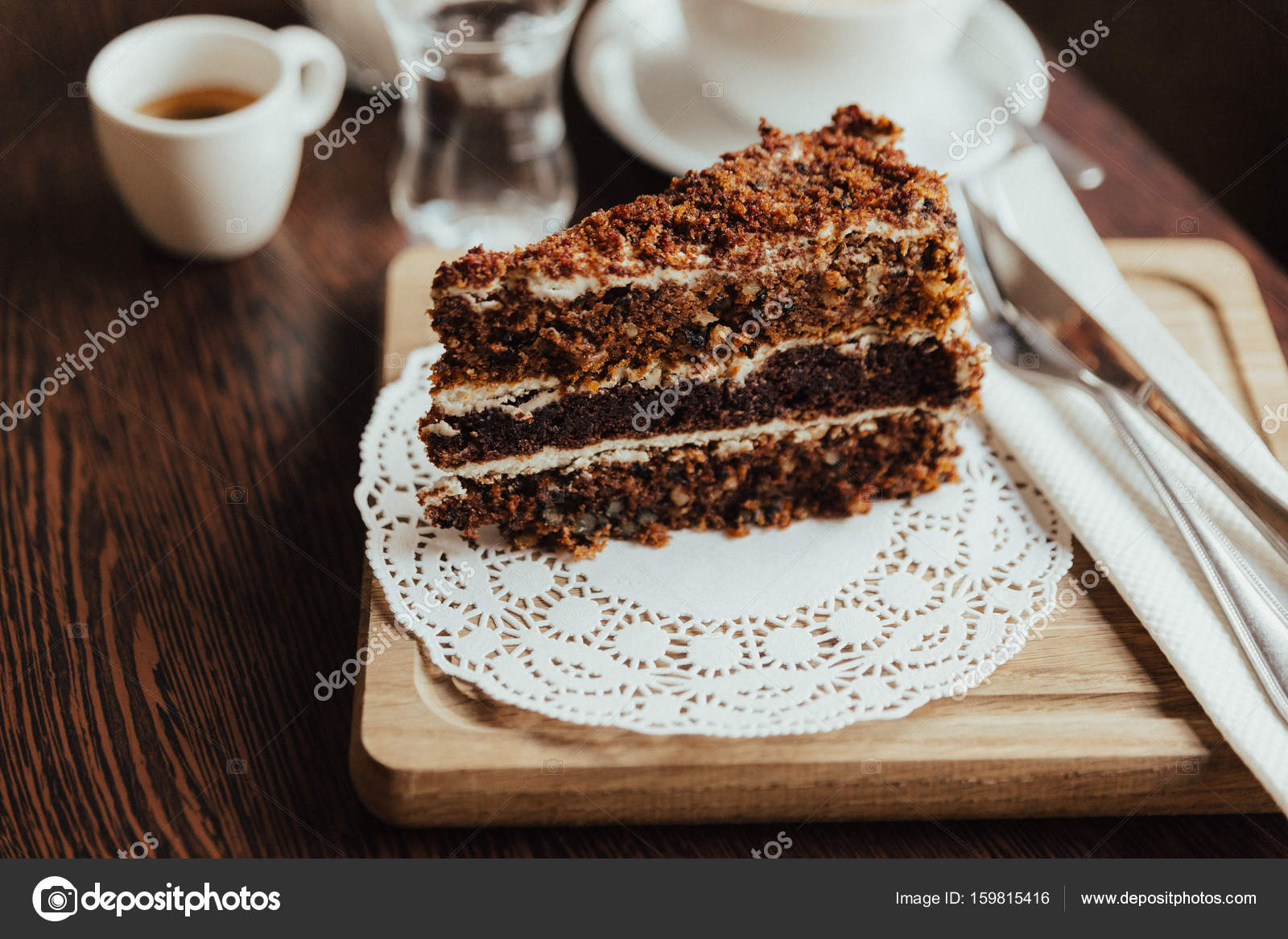 даларанское шоколадное пирожное