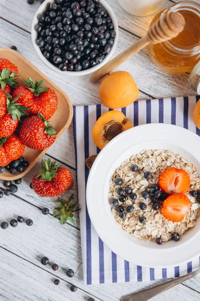 Yulaf ile sağlıklı kahvaltı