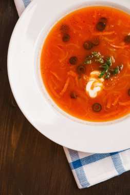 kase domates çorbası