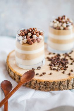 Kahve ve vanilya jöle