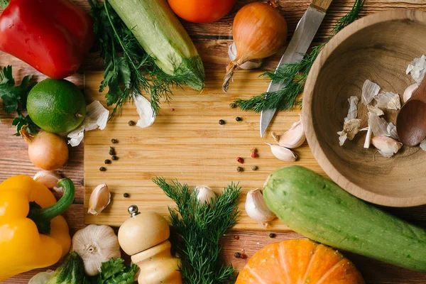 Frisches Herbstgemüse — Stockfoto