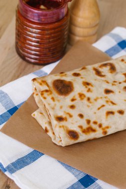 lezzetli ızgara shawarma