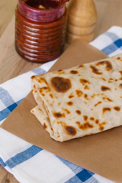 lezzetli ızgara shawarma