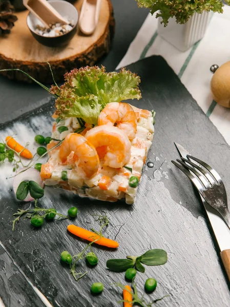 karides ve krem peynir