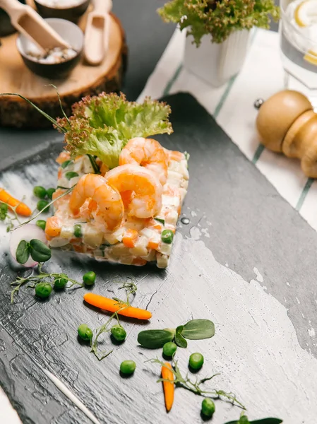 karides ve krem peynir