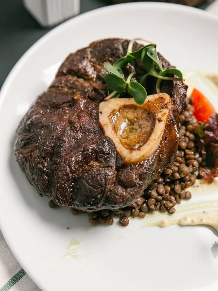 pişmiş sığır eti biftek 