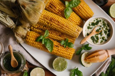 Pişmiş haşlanmış mısır