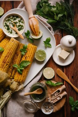 Pişmiş haşlanmış mısır