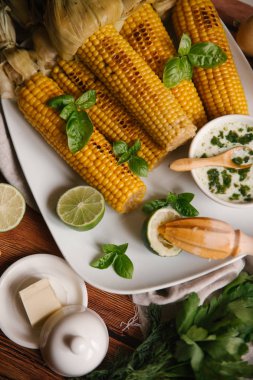 Pişmiş haşlanmış mısır