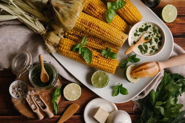 Pişmiş haşlanmış mısır