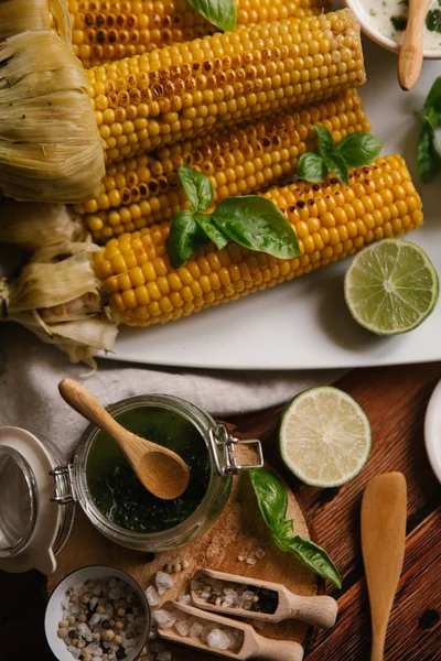 Maíz cocido cocido — Foto de Stock