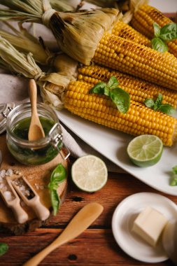 Pişmiş haşlanmış mısır